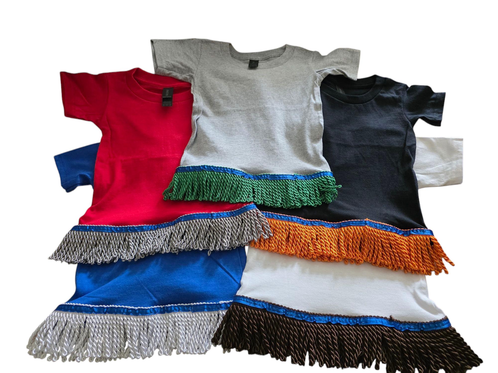 Children's Cotton Fringe Shirt