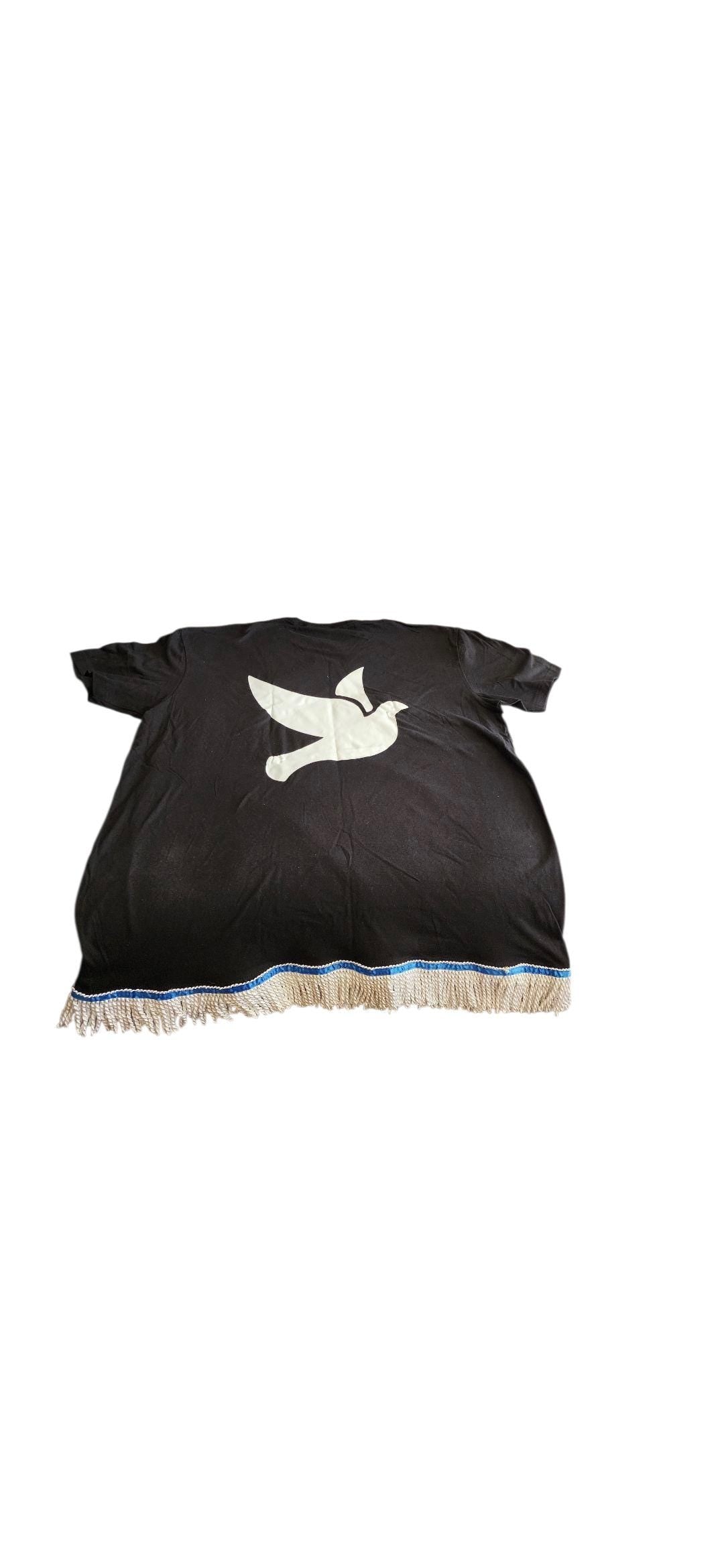 Judge The Spirit Cotton T-Shirt: Biblical Dove Design