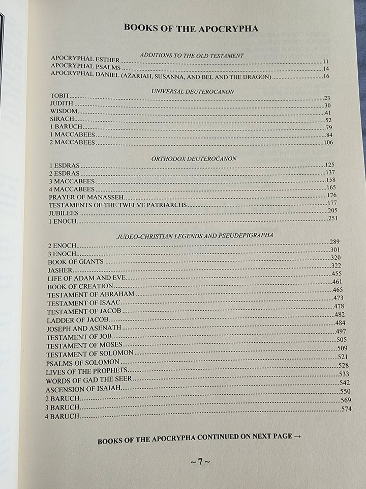 The Complete 54-Book Apocrypha