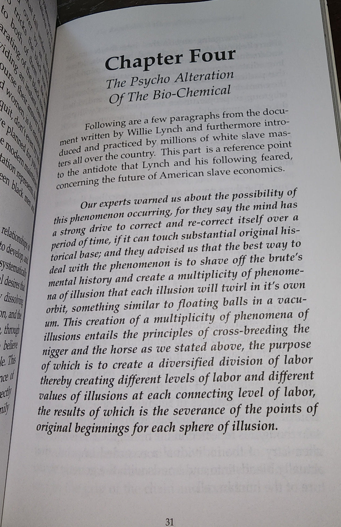 Breaking the Curse of Willie Lynch: The Science Of Slave Psychology Paperback