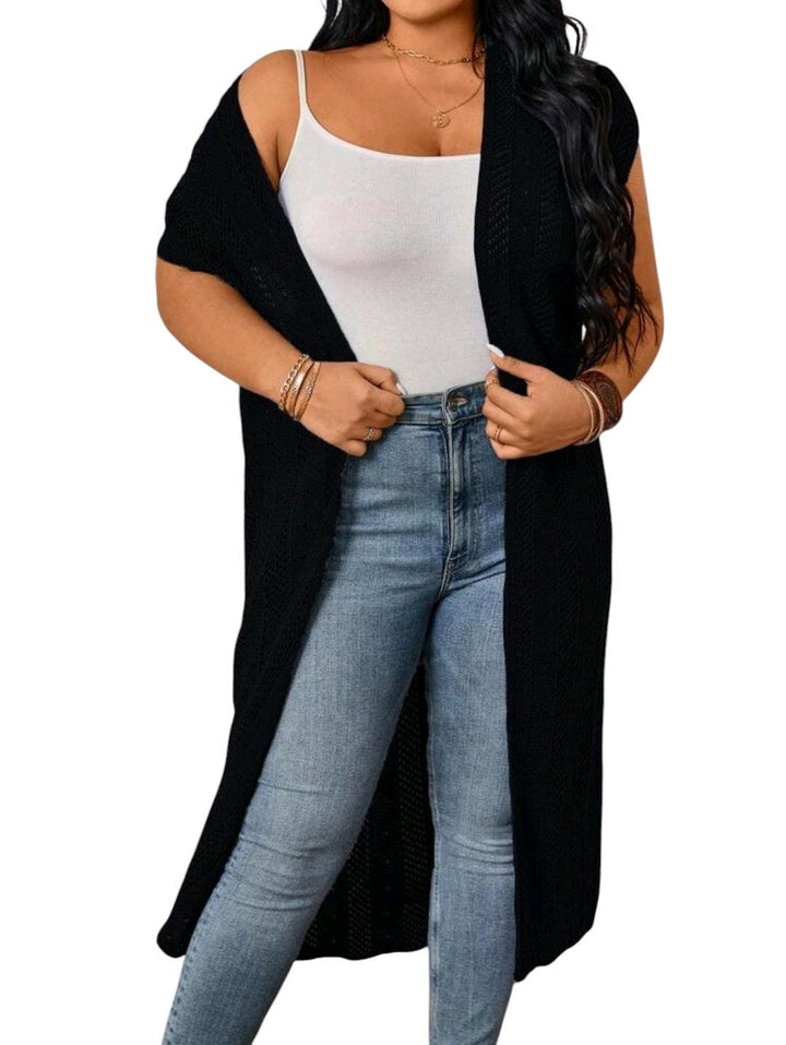 Casual Knee Length Cardigan for Women