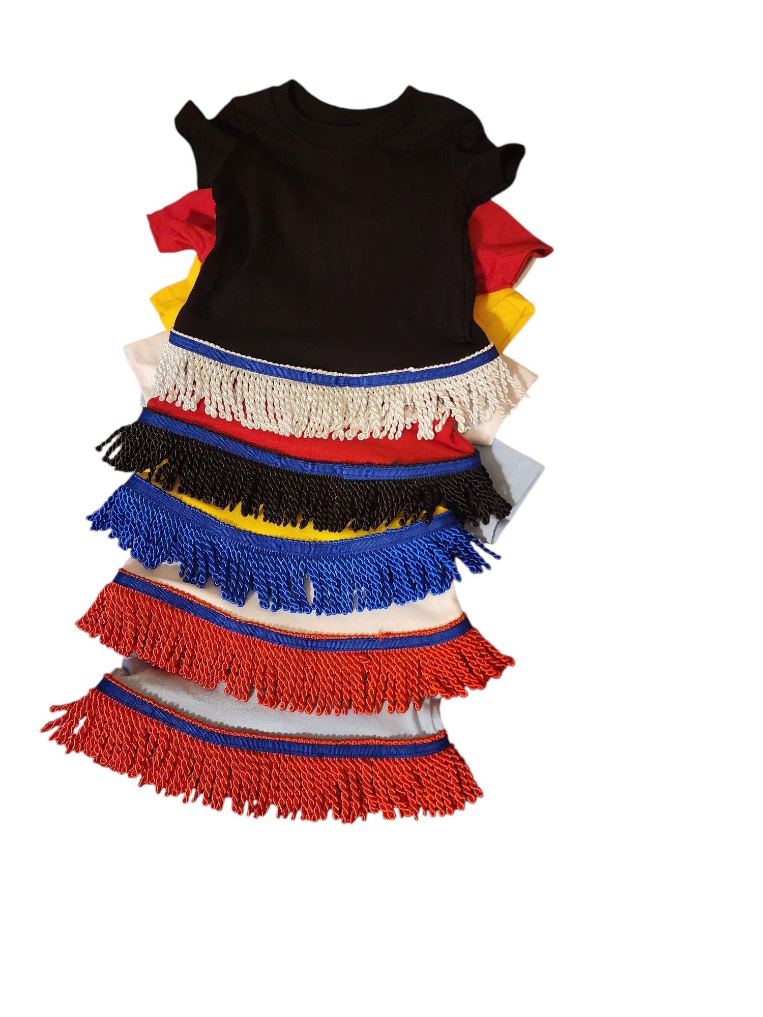 Children's Cotton Fringe Shirt