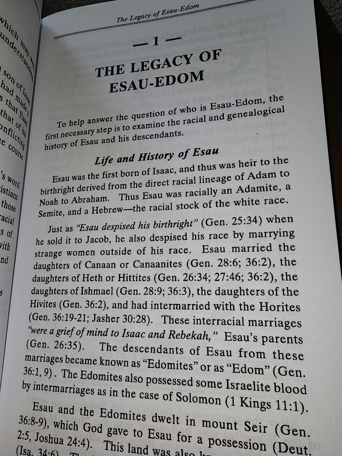 Who Is Esau - Edom