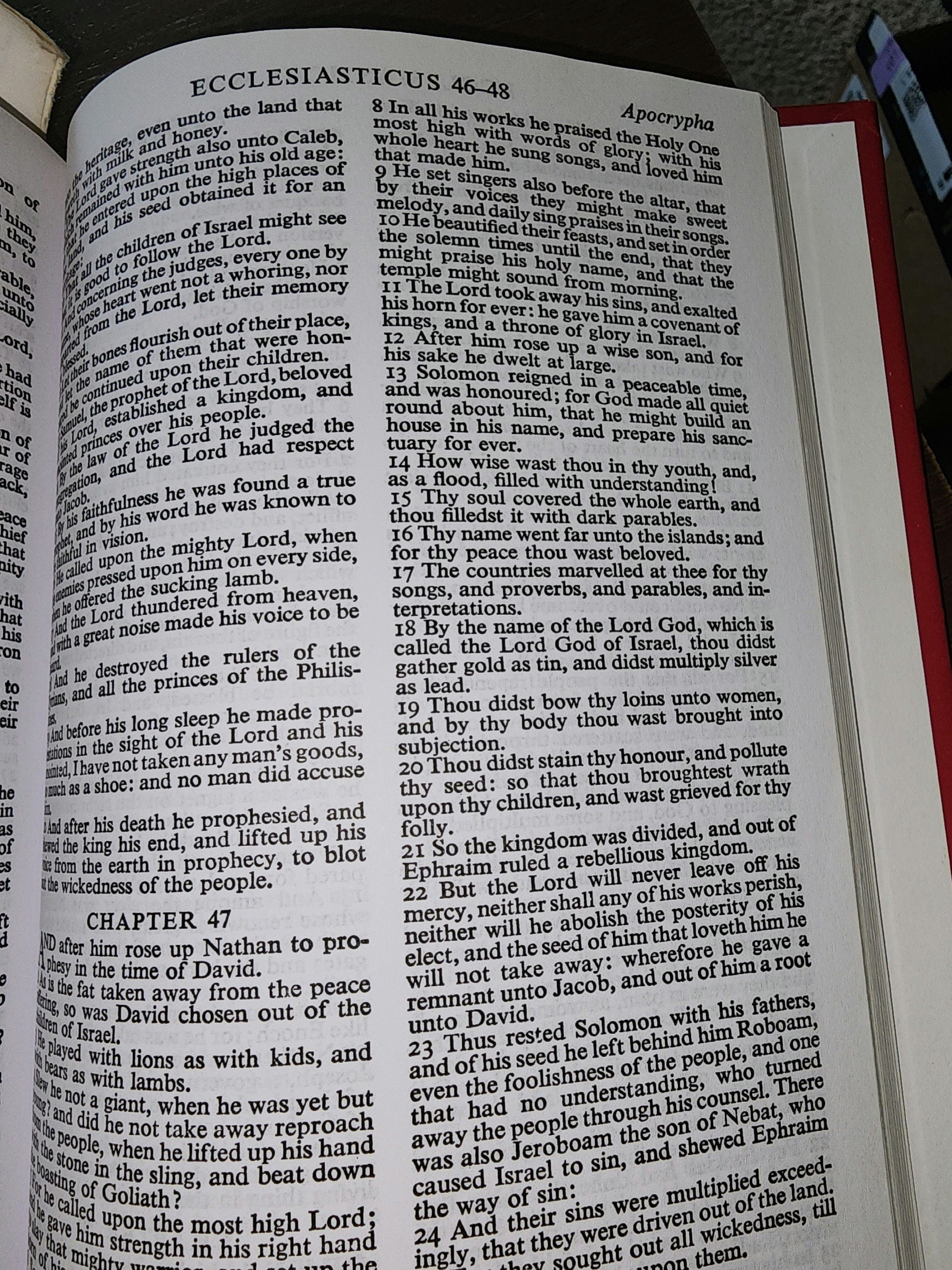 Apocrypha KJV Version