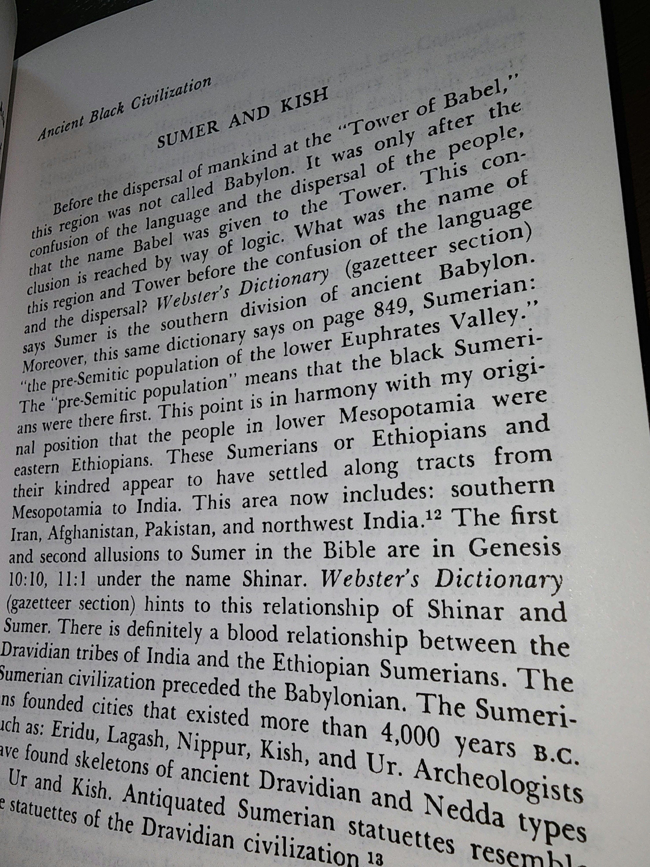 From Babylon to Timbuktu