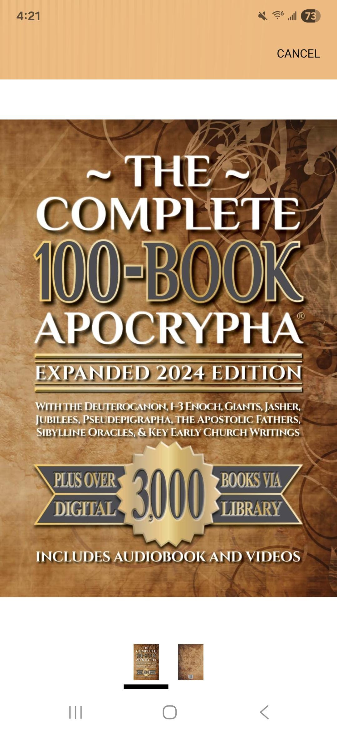 The Complete 100 -Book Apocrypha