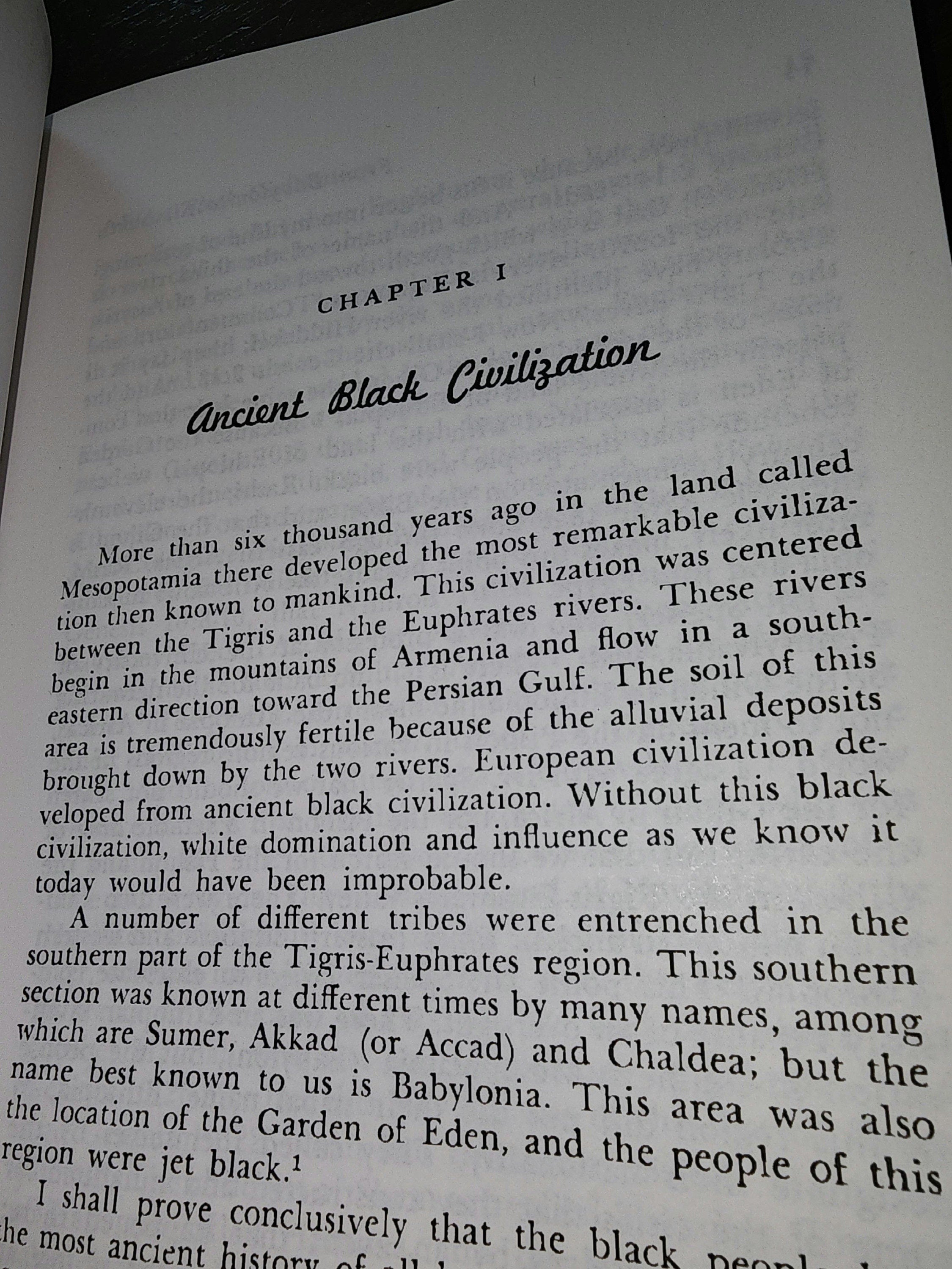 From Babylon to Timbuktu