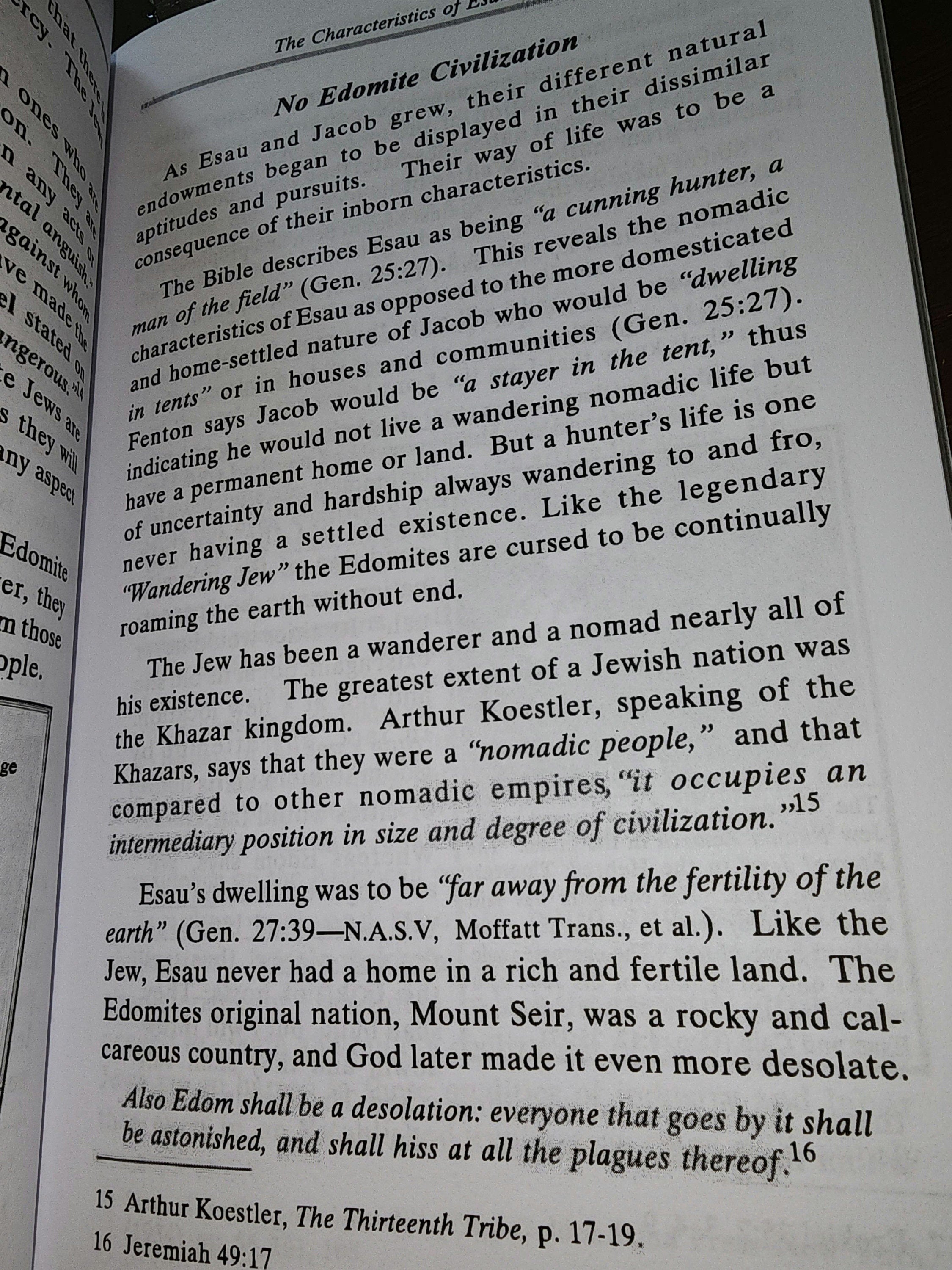 Who Is Esau - Edom