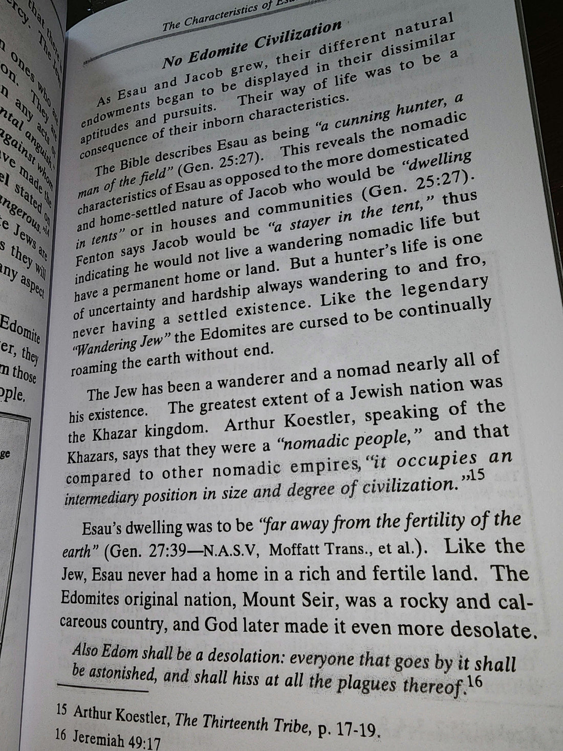 Who Is Esau - Edom