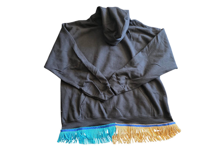 Fringed Hoodie 5-Bundle: Custom Color Cotton-Blend Adult Fashion