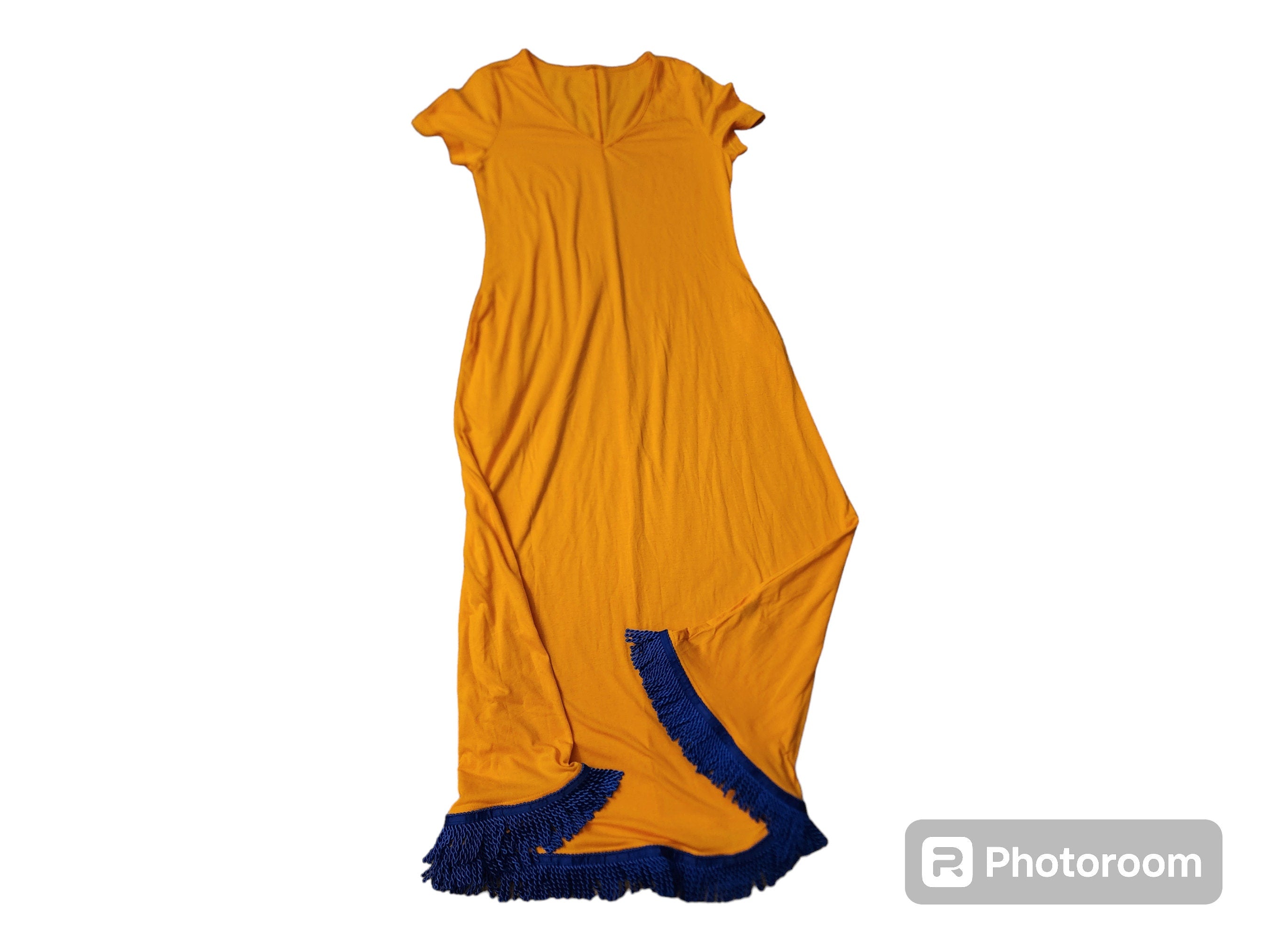 Womens dress with fringes