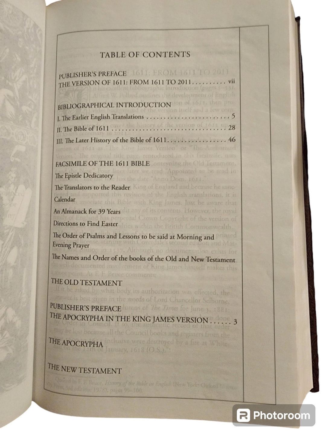 The Holy Bible 1611 Edition