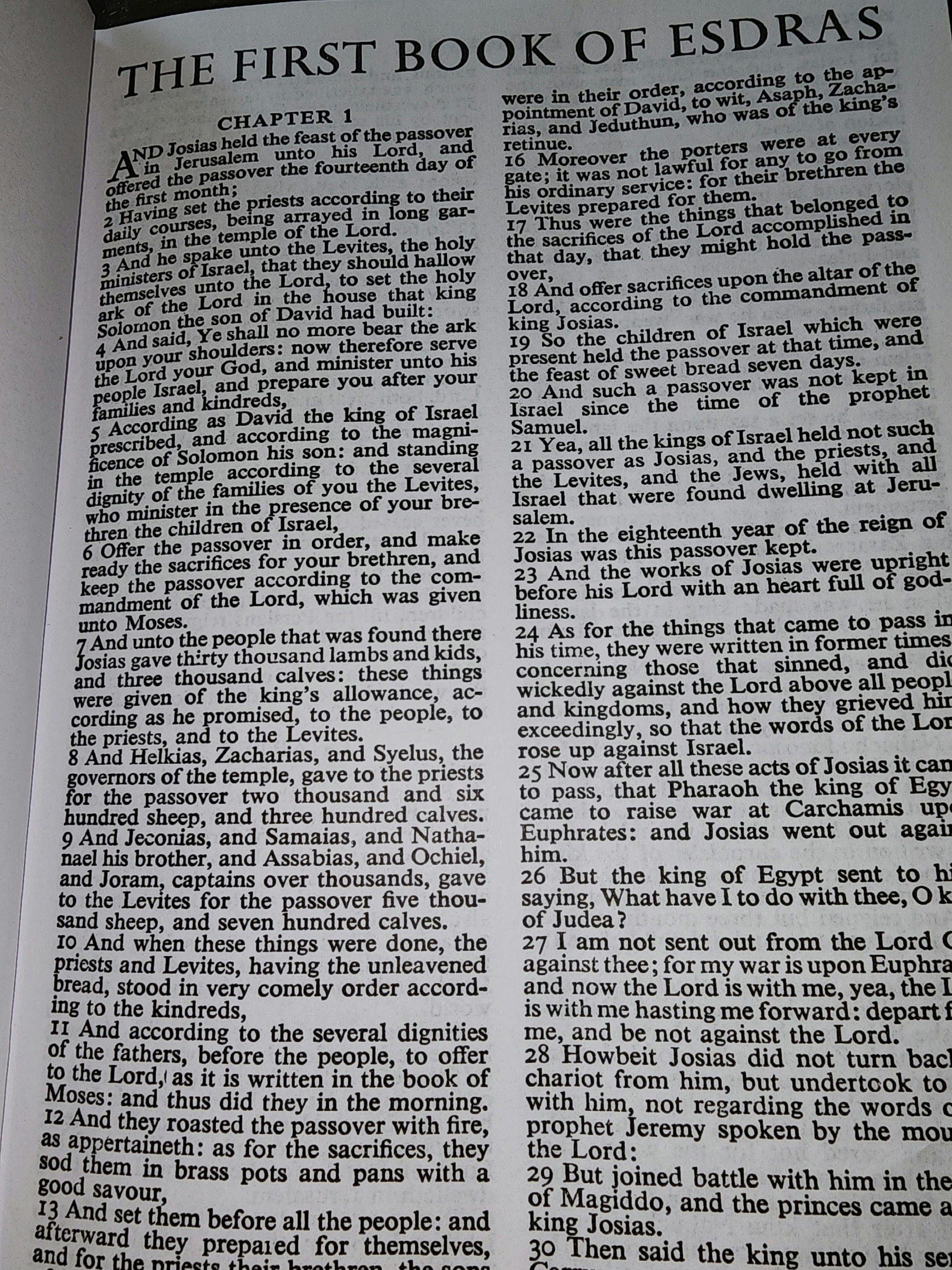 Apocrypha KJV Version