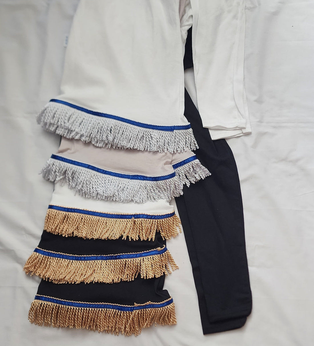 Fringed Unisex Long Sleeve Shirt - Made To Order