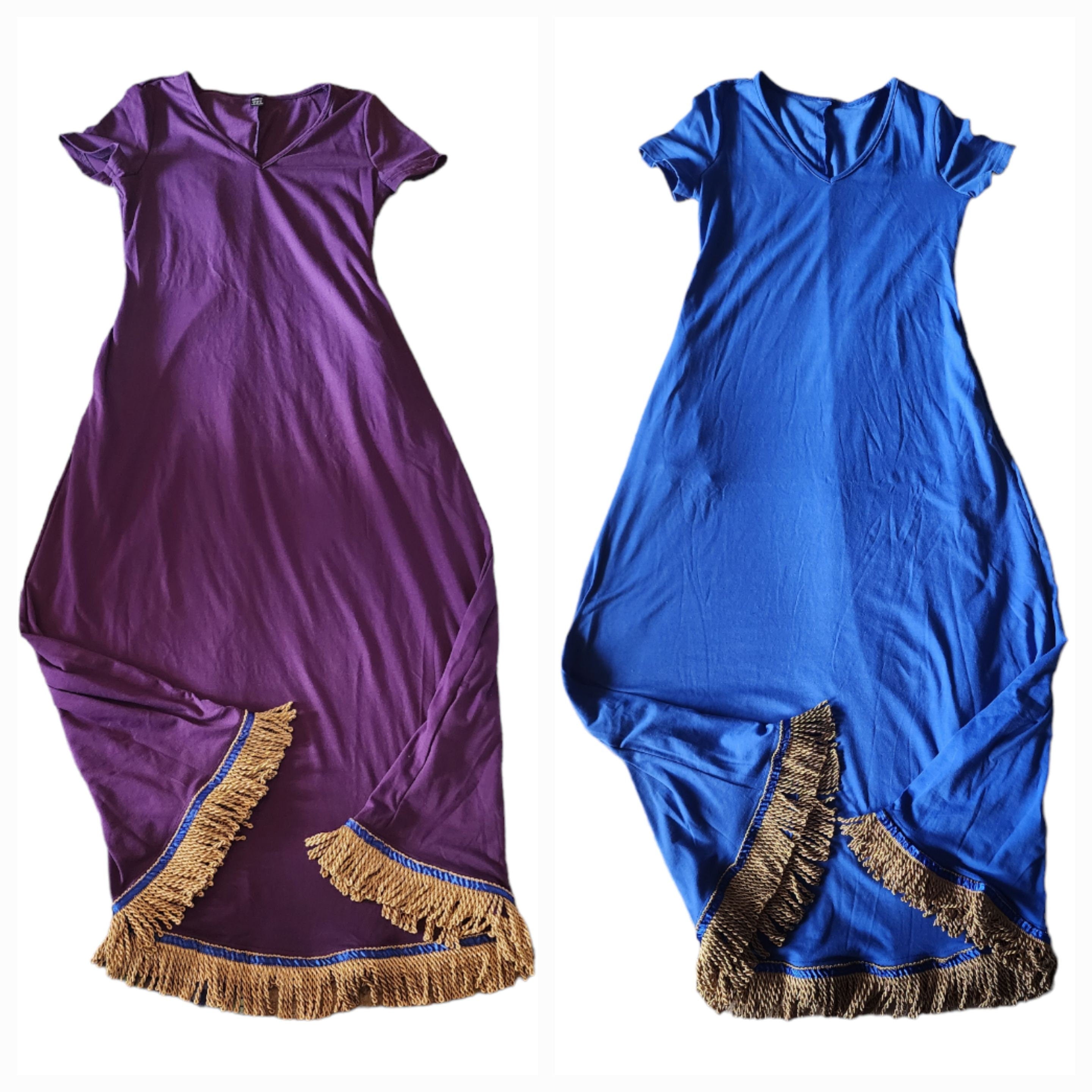 Womens dress with fringes