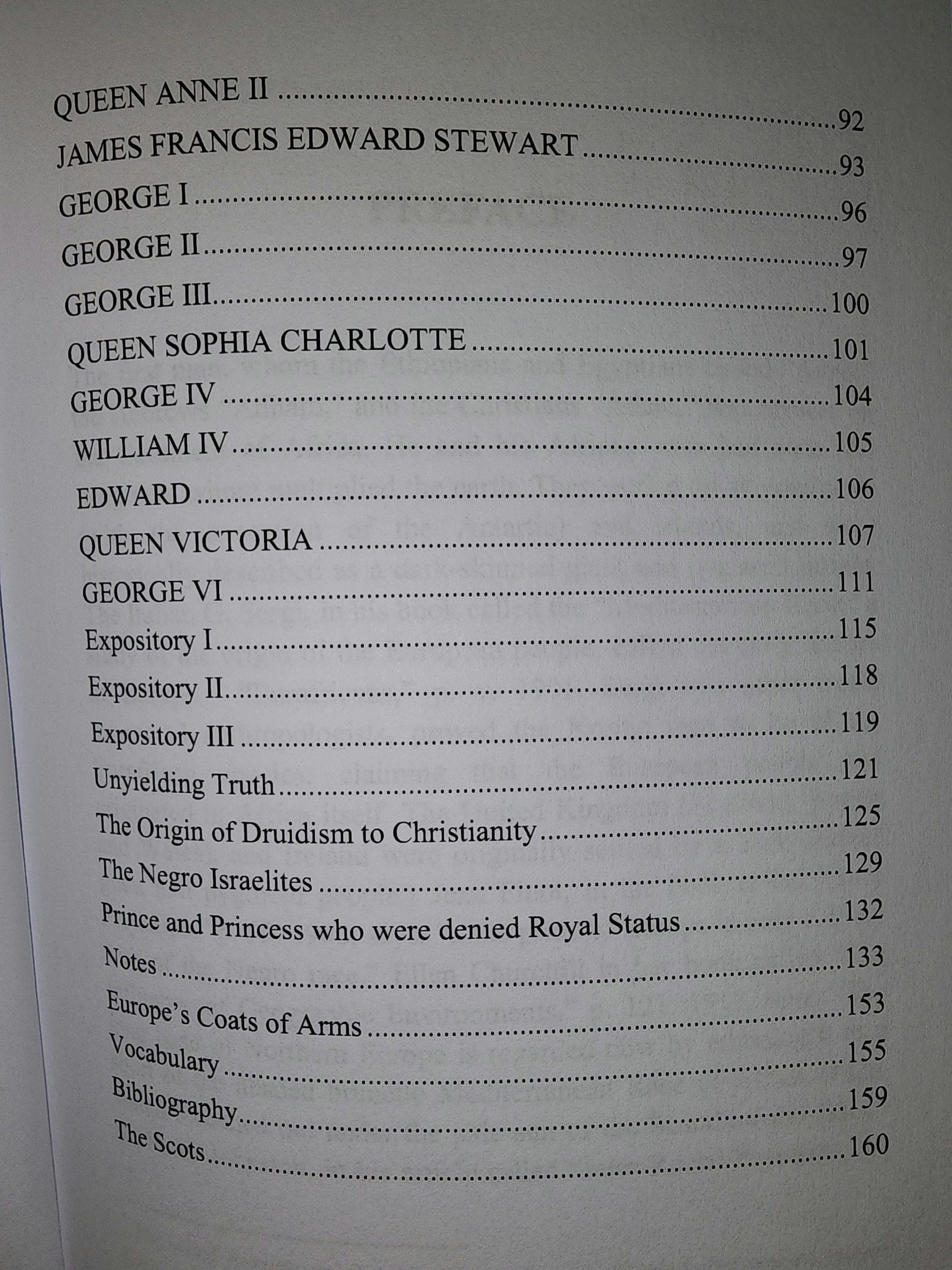 The Negro Rulers of Scotland and the British Isles