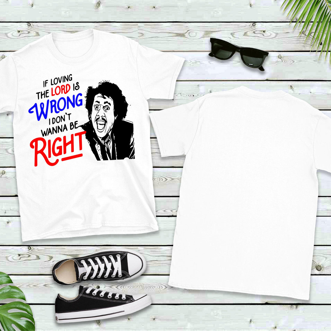 Coming to America T-Shirt: Religious Quote 90s Movie Tee