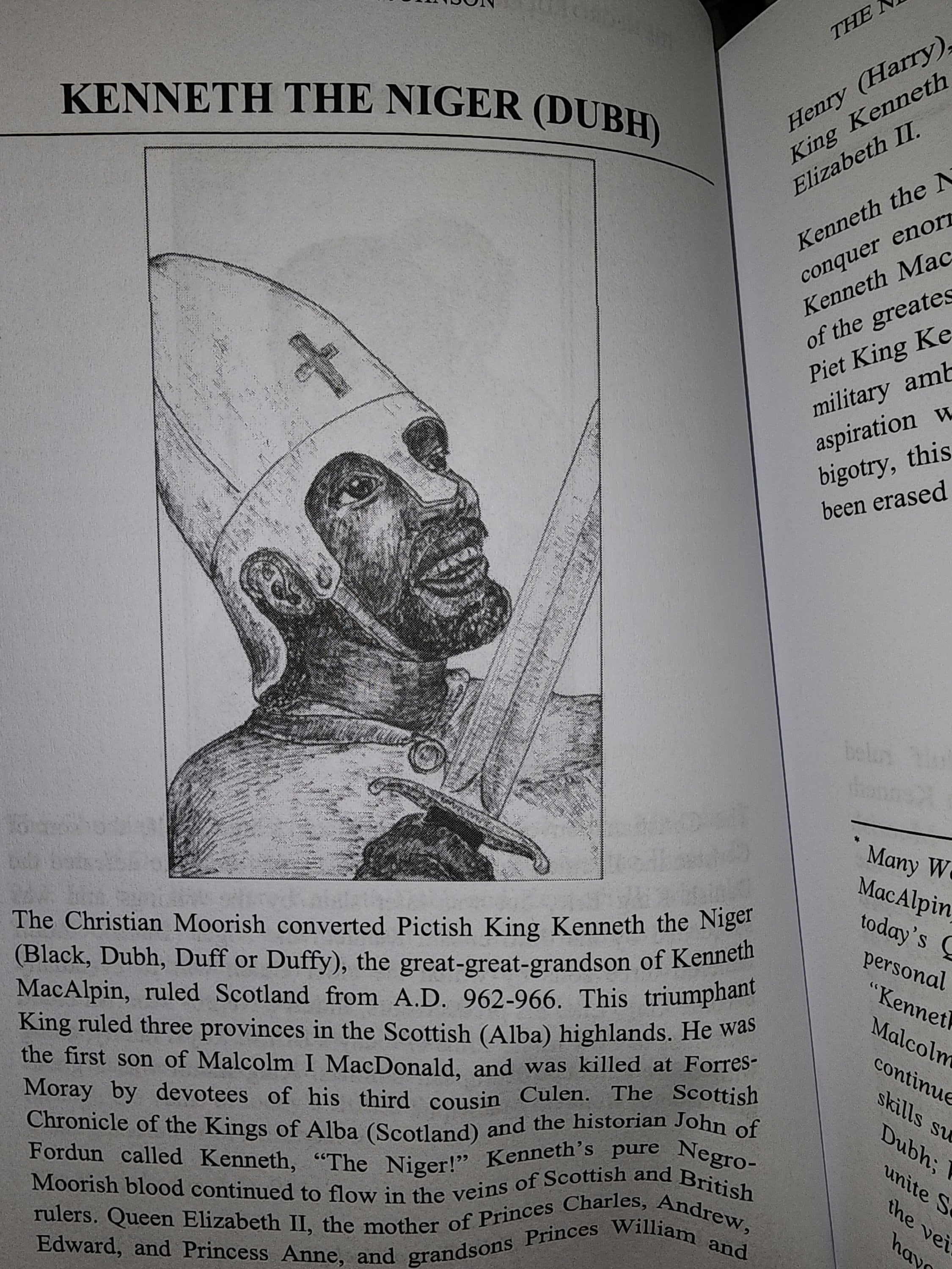 The Negro Rulers of Scotland and the British Isles