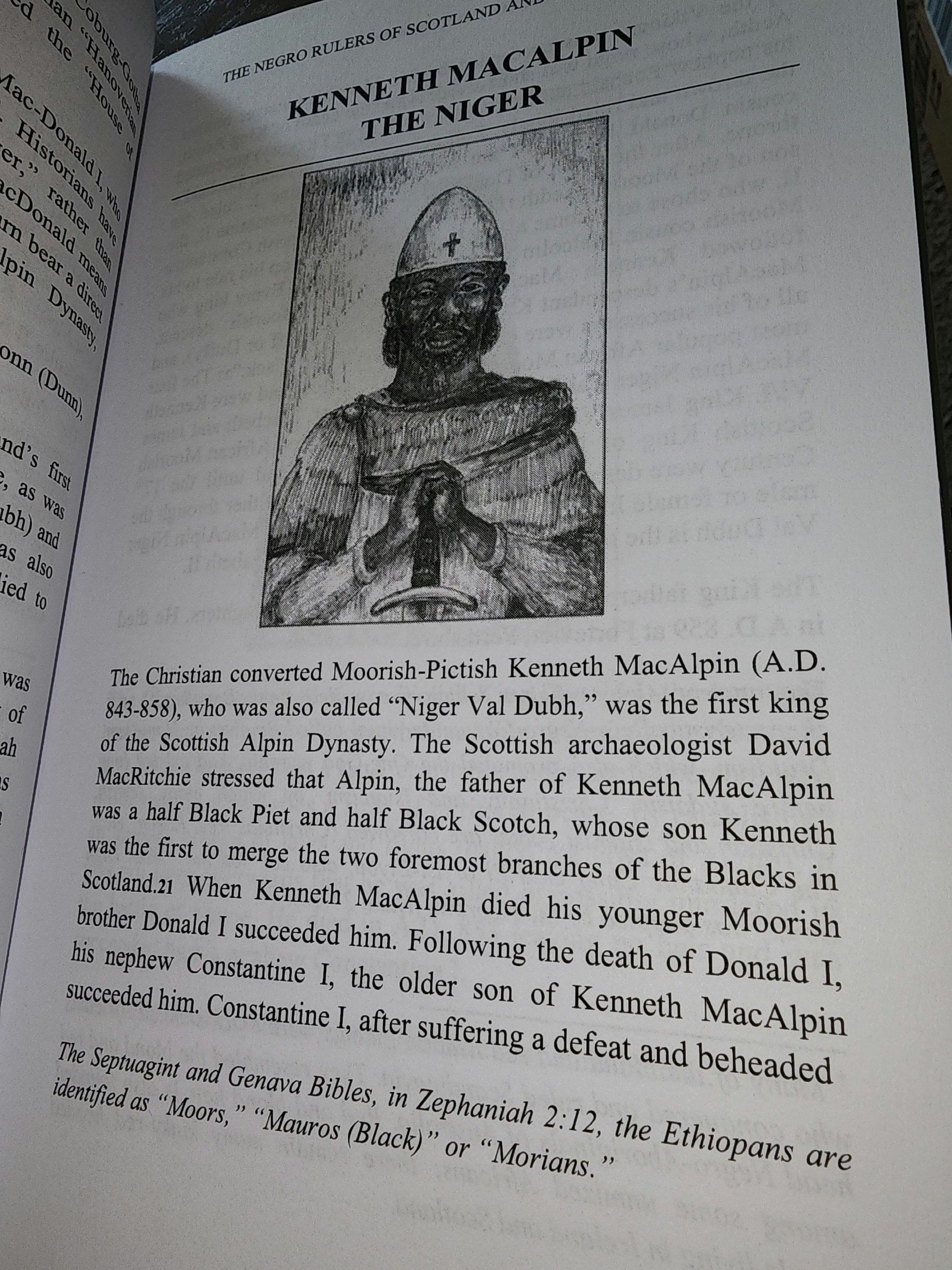 The Negro Rulers of Scotland and the British Isles