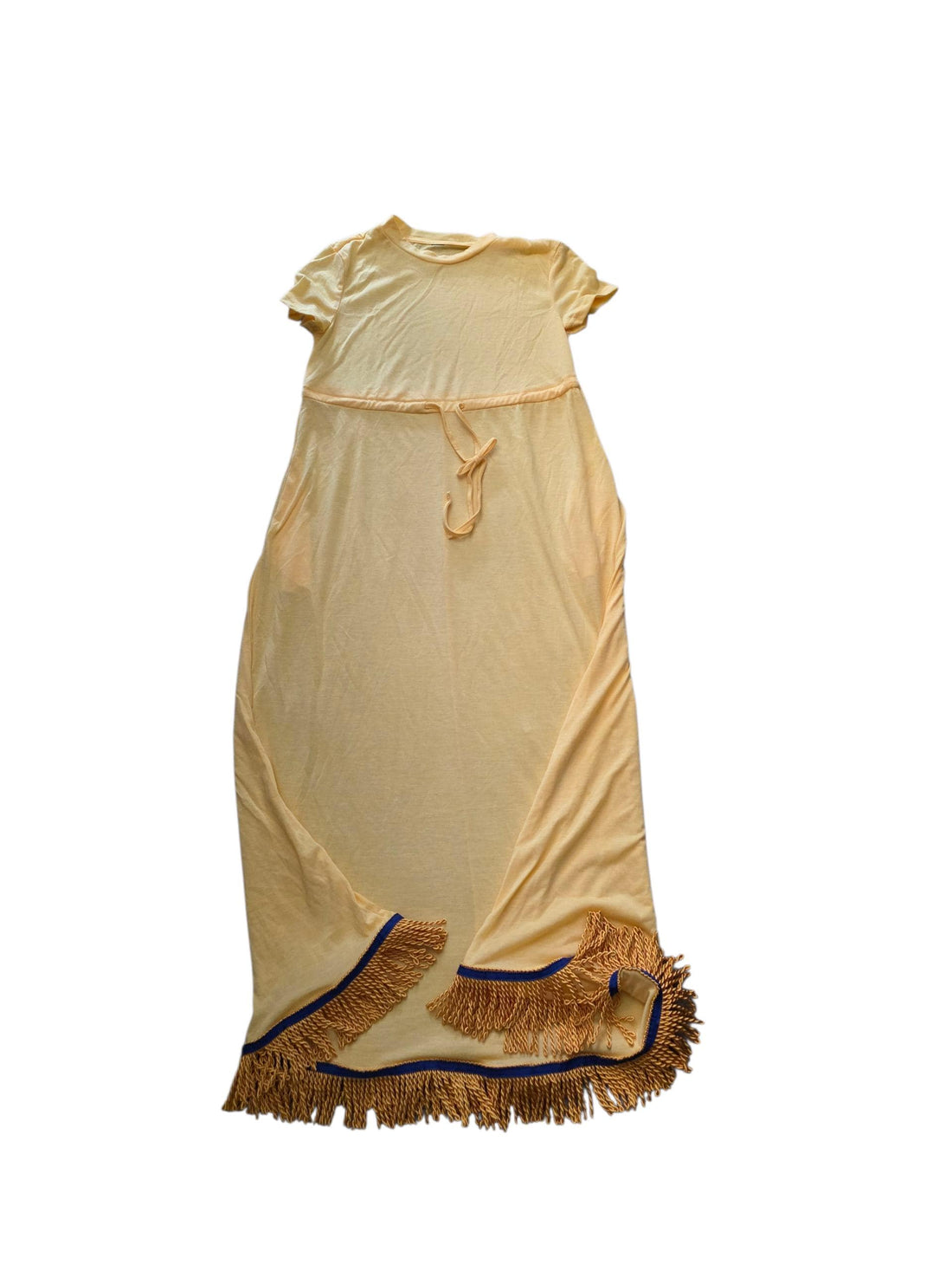 Womens Modest Dress with Fringes