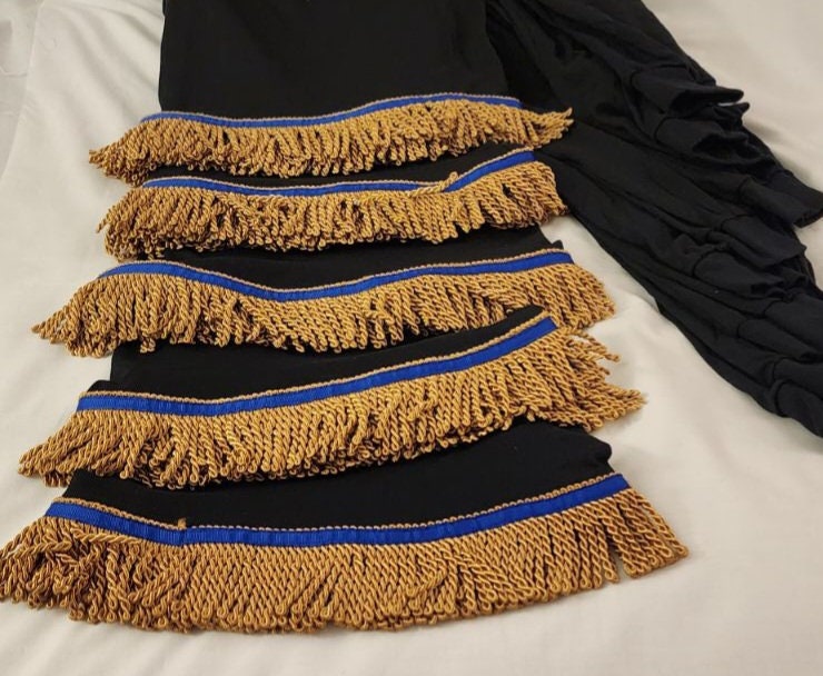 Fringed Unisex Long Sleeve Shirt - Made To Order