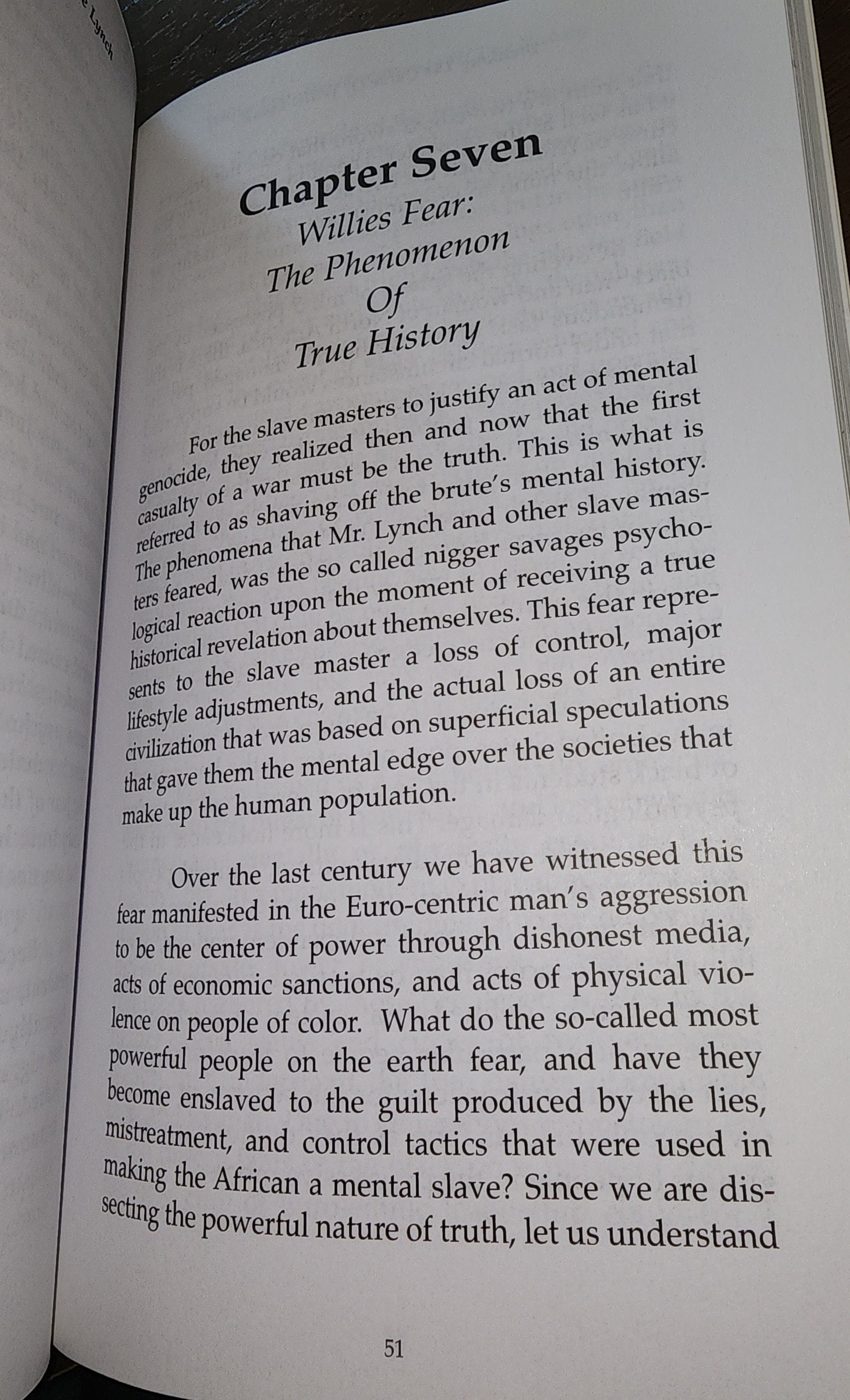 Breaking the Curse of Willie Lynch: The Science Of Slave Psychology Paperback