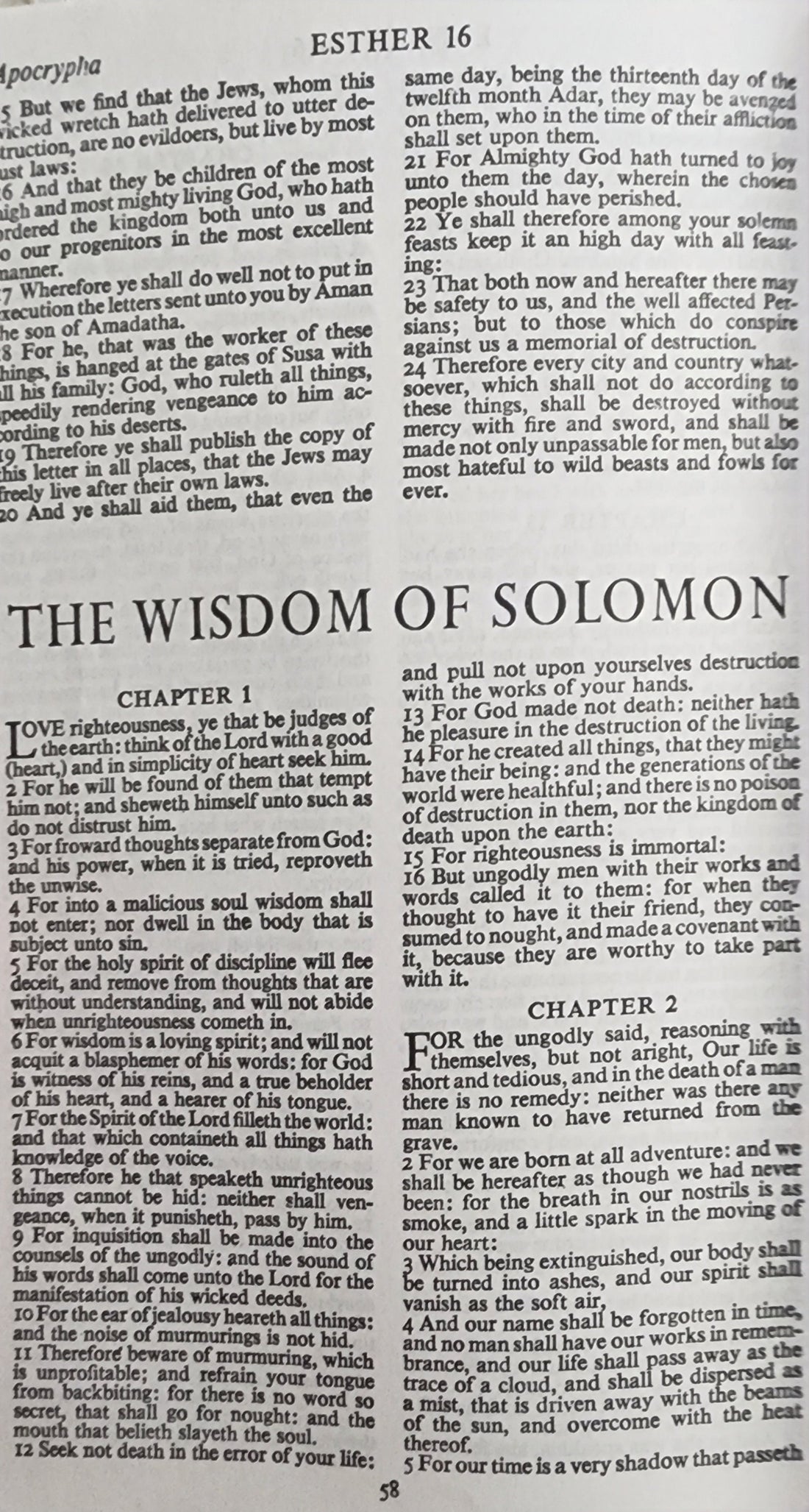 Apocrypha KJV Version