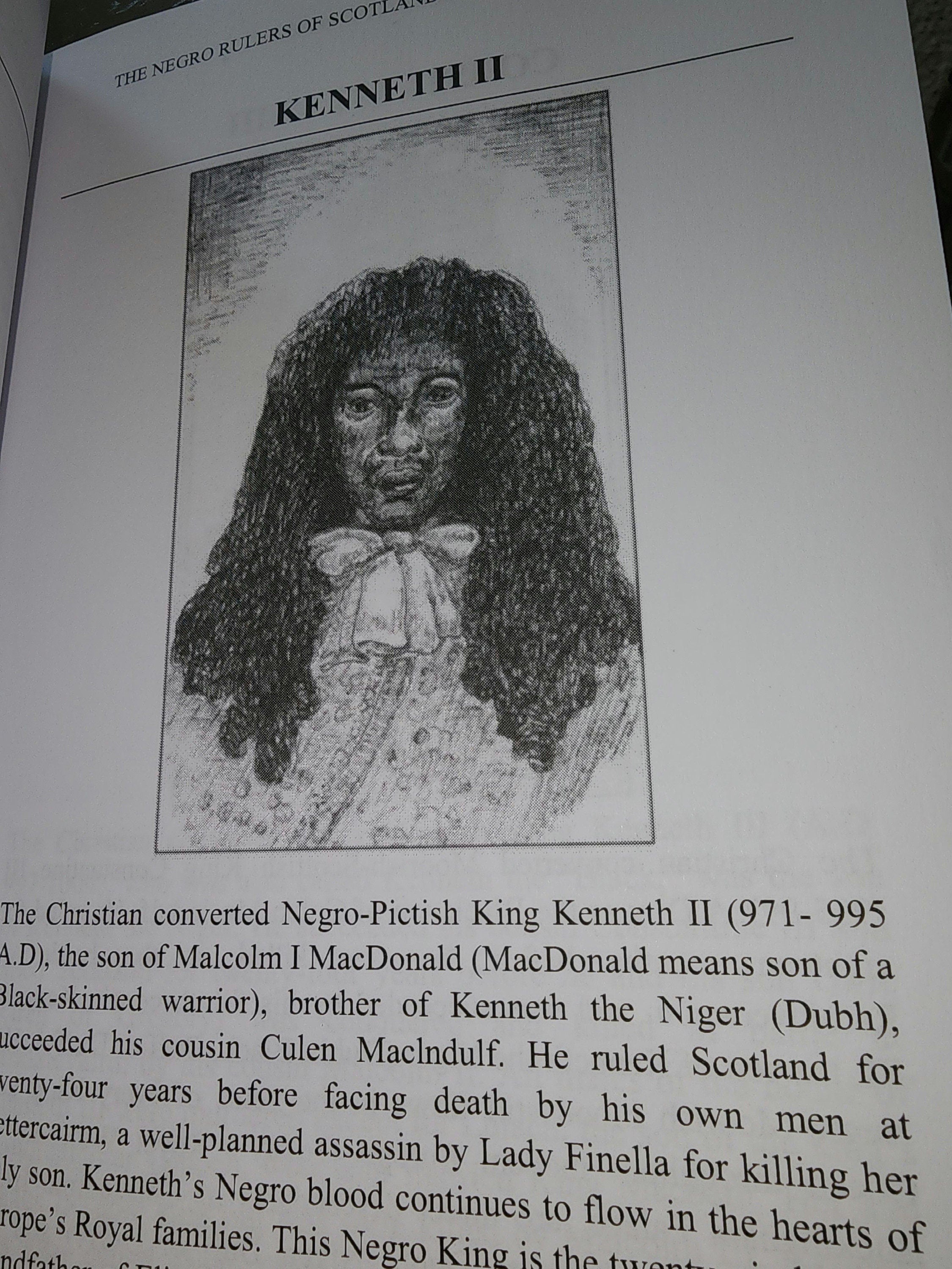 The Negro Rulers of Scotland and the British Isles