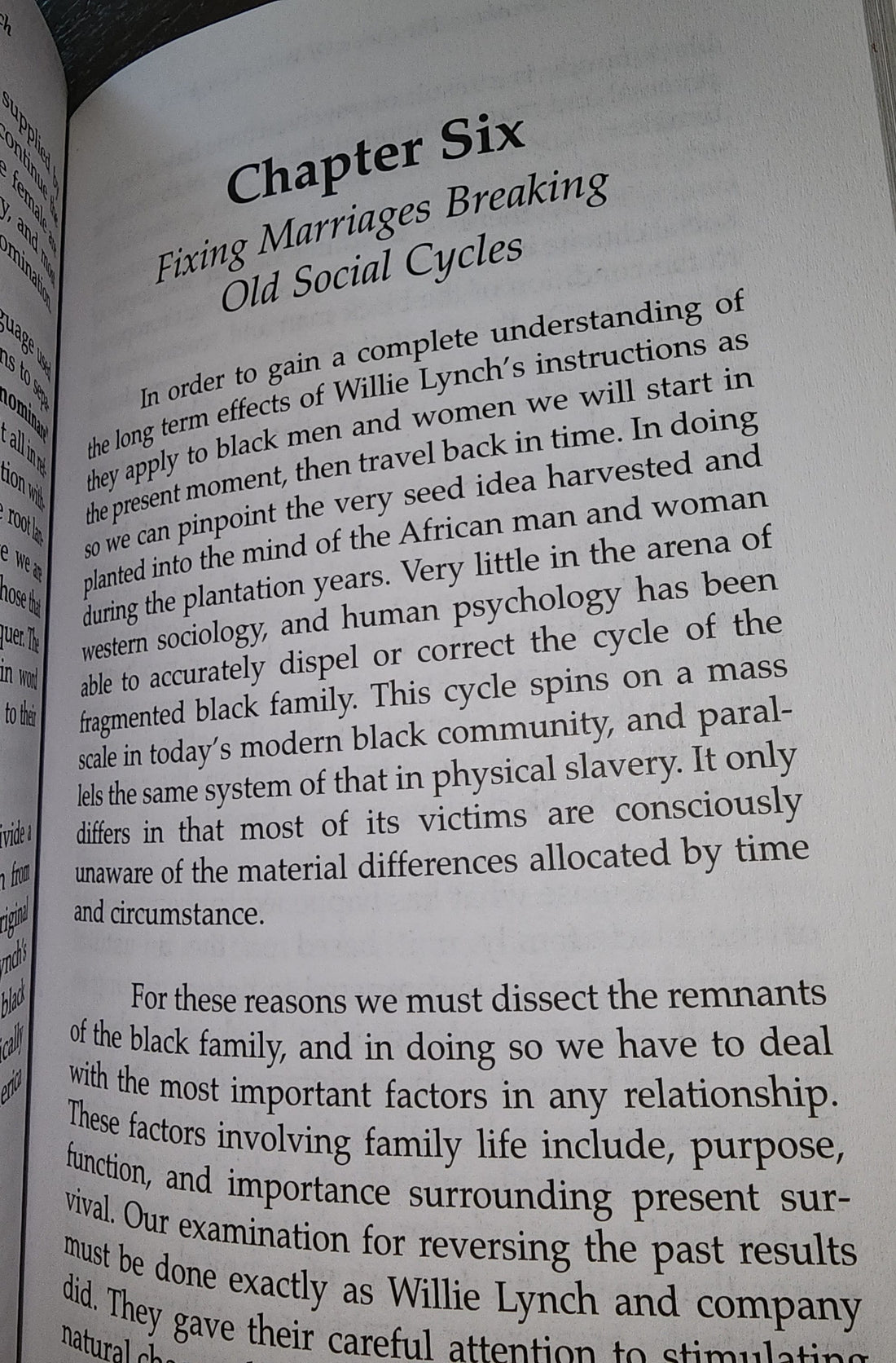 Breaking the Curse of Willie Lynch: The Science Of Slave Psychology Paperback